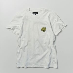 Reason Pave Your Own Path Short Sleeve Embroidered Shirt. Medium. NWT.